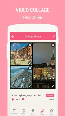 Video Collage Maker android App screenshot 1